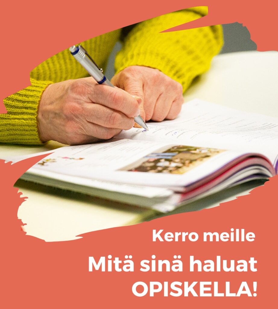 Kuopion kansalaisopisto. Kurssitoive. Mitä haluat opiskella.