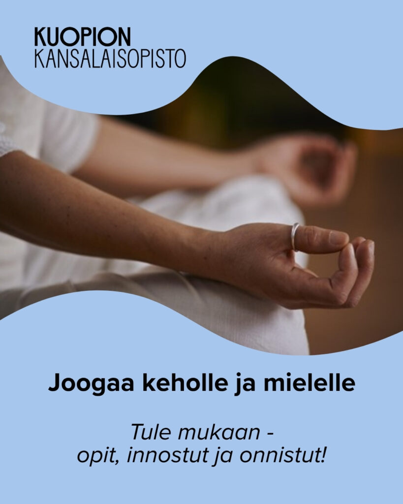 Kuopion kansalaisopisto. Liikunta ja jooga.