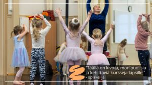 Kuopion kansalaisopisto. lapset ja nuoret, kurssit tammikuu 2026. Kuvituskuva.