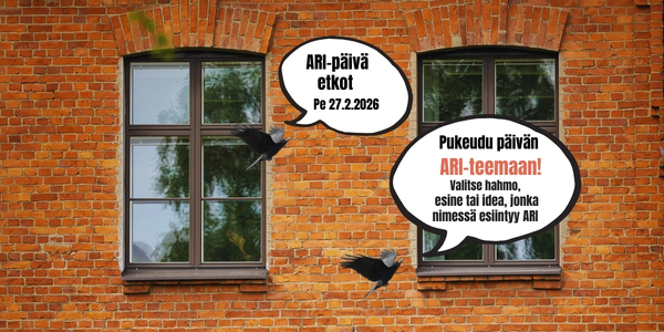 Opiskelija, tule mukaan ARI-päivään pe 27.2.2026 ja lautapelituokioon ke 11.3.2026!